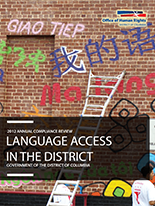 2012 Language Access Report: Cover